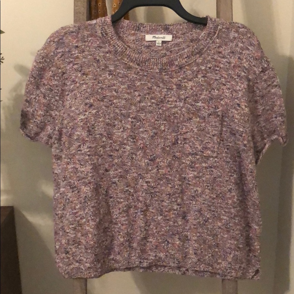 Madewell short sleeve sweater